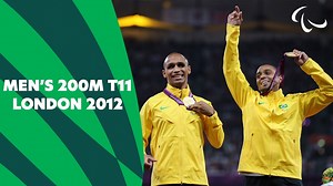 3.8K views · 156 reactions | Let's relive this incredible podium at the London 2012 Paralympic Games for the Men's 200M - T11 event, where we saw a double Brazil podium for Gold and Silver and Bronze went to Angola!   | Paralympic Games | Facebook
