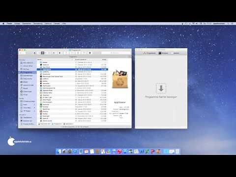 Programme am Mac komplett löschen mit AppCleaner