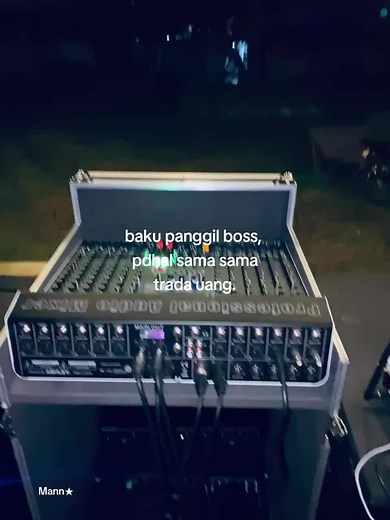 Exploring a Sound Mixing Console in an Outdoor Setting