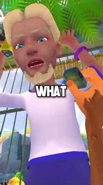 Baby Monkey FINALLY ESCAPED The Zoo! - I Am Monkey VR