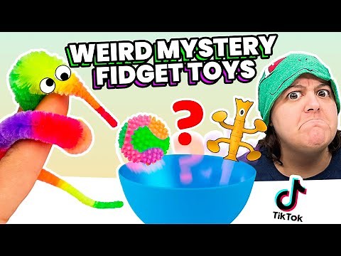 THEY MESSED UP! Rating 9 WEIRD Fidget Toys Mystery Boxes