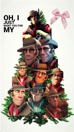 TF2 Sniper Christmas Tree edit #tf2