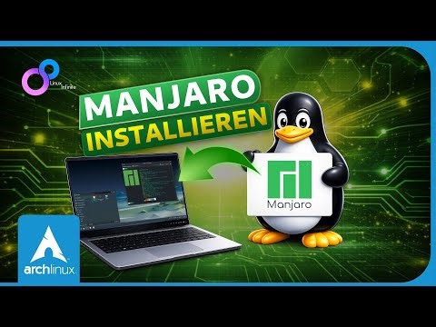 Installing "Manjaro Linux" (Arch derivative) 2026 – Step-by-step including partitioning!