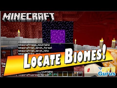 How You Can Find Biomes in Minecraft 1.16 Java Nether Update - locatebiome command