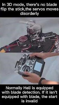 H1 Helicopter flight control Why does Servo can't move?