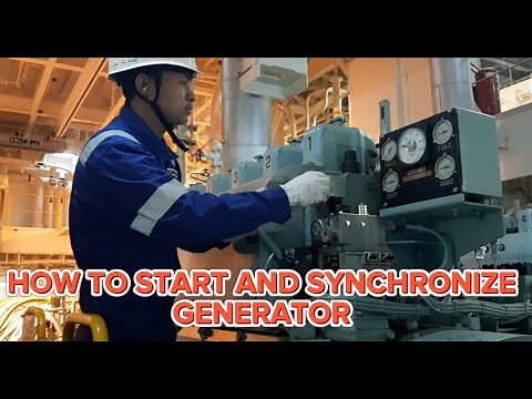 HOW TO START AND SYNCHRONIZE GENERATOR ONBOARD THE SHIP- Toping's World