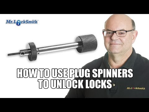 How to use Plug Spinners to Unlock Locks | Mr. Locksmith Video