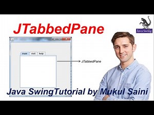 #34 Java Swing Tutorial | JTabbedPane in Java