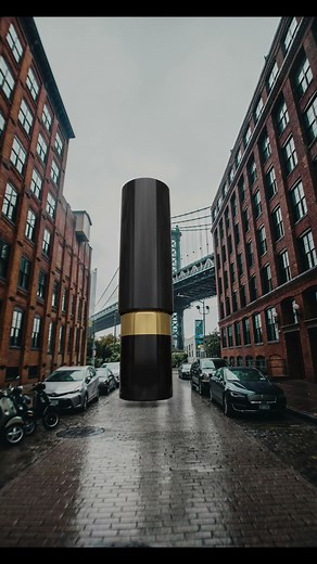 lipstick CGI in blender using fspy #cgi #blender