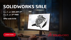 4.9K views | SOLIDWORKS limited-time sale. Buy 1 license, get 2nd 50% off OR buy 2, get 3rd free. Save big on the 3D CAD solution trusted by 6M+ engineers! | SOLIDWORKS | Facebook