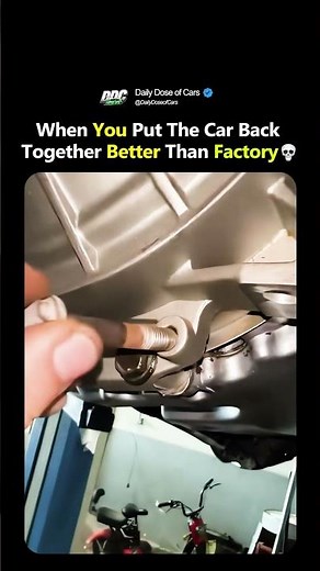 POV: You Fixed It Better Than Factory😎