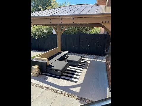 YARDISTRY GAZEBO BUILD in a weekend