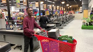 Congratulations to Holy Foloshi, our Trolley Dash Winner, who got the opportunity to race through the aisles and fill up his trolley this morning. You too can be a winner by simply maintaining a minimum balance of ZMW 1,500 every month in your account. #DepositSaveWin | Zanaco