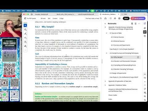 Introduction to a Statistics Textbook and Crash Course