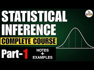 Complete Statistical Inference in ONE SHOT VIDEO | STATISTICAL INFERENCE | Statistics by Punam |