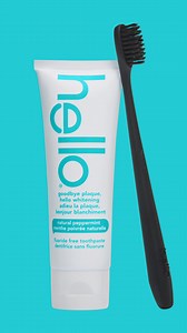 whoosh, that's the feeling of minty fresh hello antiplaque whitening toothpaste doing it's thing. | hello products