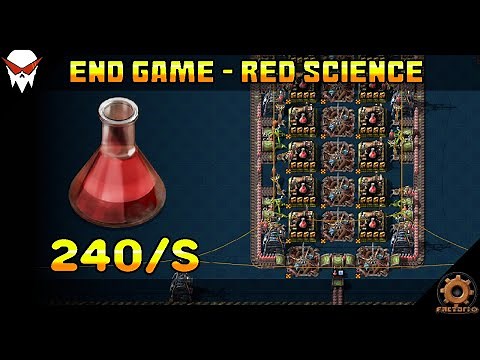 Factorio: Red Science Blueprint - End Game (Space Age DLC)