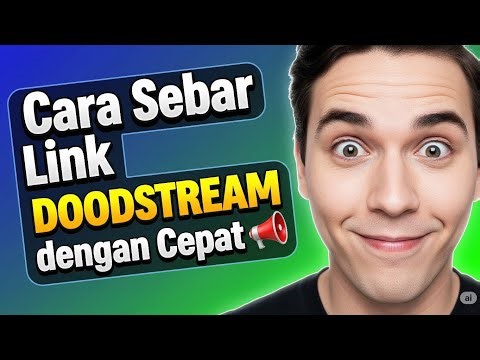 Cara Sebar Link Doodstream