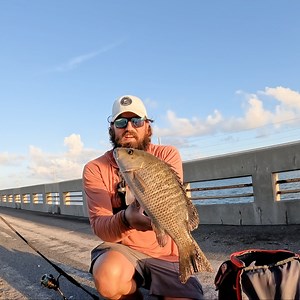 168K views · 2.2K reactions | Bridge fishing for giant tasty fish | Bearded Brad | Facebook