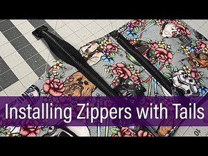 How to Install Bag Zippers with Tails