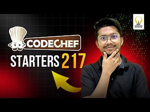 Codechef Starters 217 (Div.4) | Video Solutions | Smart Interviews