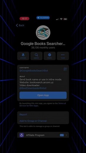 Get Any Book for FREE 📚 | Google Book Searcher Bot | #shorts