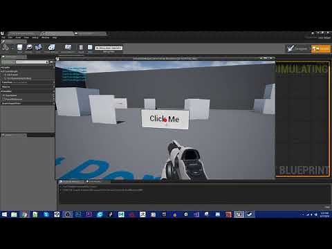 UE4 - 3D Interactable Widgets