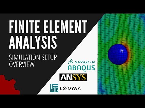 What is the process for finite element analysis simulation?