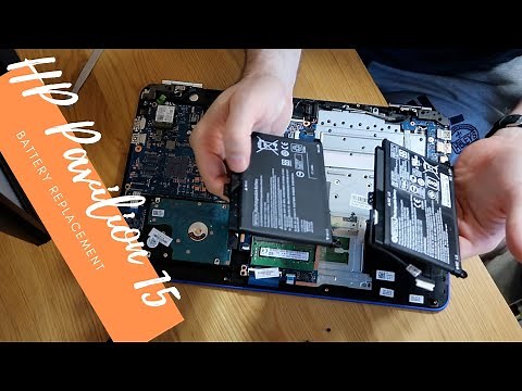 HP Pavilion 15 - Battery Replacement