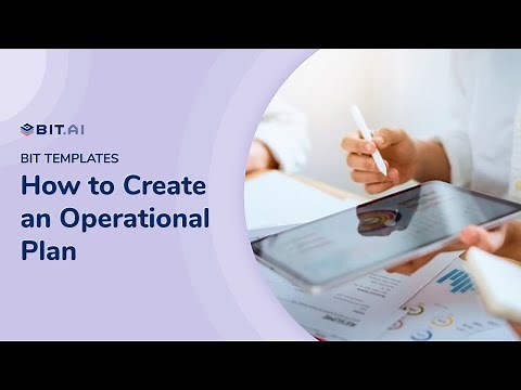 How to Create an Operational Plan | Bit.ai