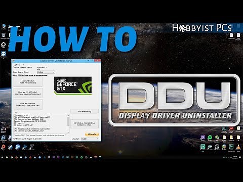 How to Install and Use Display Driver Uninstaller