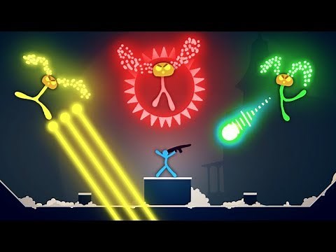 Stick Fight NEW BOSSES vs Hero Stickmen! (Stick Fight the Game Multiplayer Gameplay NEW Update)