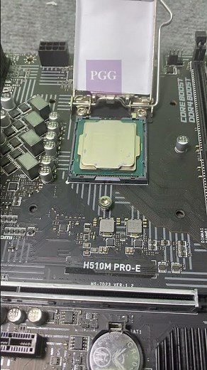 How to Install a CPU Step by Step (Intel Tutorial) #shorts #repair #computer