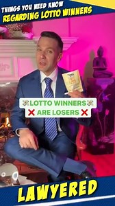 Truth about lottery winners. . . Follow Law By Mike on all social platforms. | Law By Mike