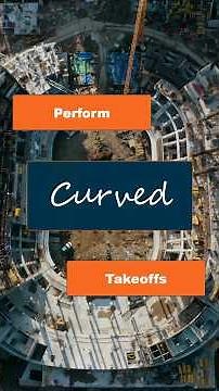 How to handle curved takeoffs in PlanSwift #planswift #takeoff #construction