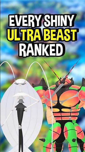Ranking Every Shiny Ultra Beast Pokemon