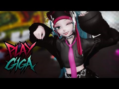[MMD Vocaloid] 🎧 Giga - プレイ (PLAY) ft. Miku 🎶 | Motion DL 💥