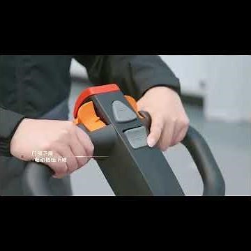 Linde ML15-N Electric Pallet Stacker in Action
