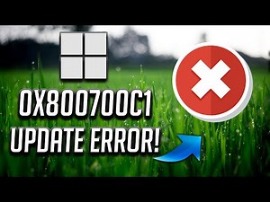 How To Fix Windows 11 Update Error Code 0x800700c1
