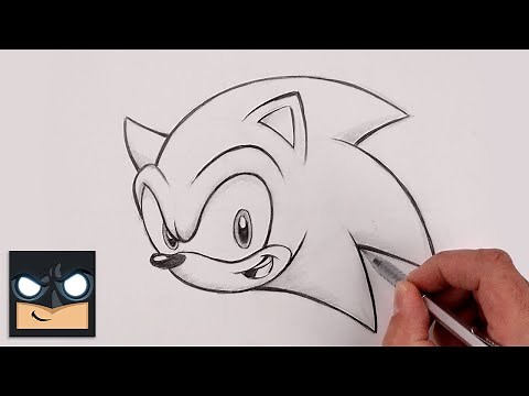 How To Draw Sonic the Hedgehog | Sketch Tutorial (for BEGINNERS)