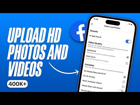 How to Upload HD Photos and Videos to Facebook from iPhone