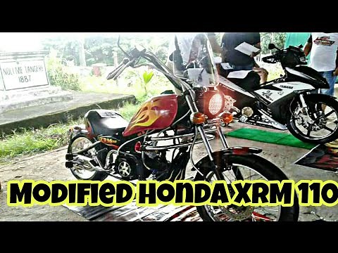 Modified Honda XRM 110 Into Custom Chopper By SSM Motorcycle