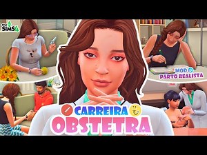 🩺 The Sims 4's MOST REALISTIC CHILDBIRTH MOD! | Nursing School + Obstetrician Career 👶✨