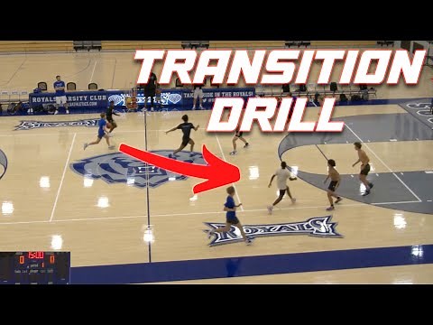 Basketball Defense Transition Drill - "BYU"