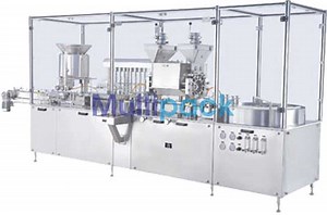 Dry Injectable Powder Filling Machine - Vial powder filler Manufacturer & Supplier India - Multipack Machinery Company
