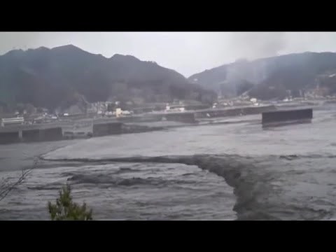 2011 Japan Earthquake and Tsunami - Otsuchi Town. (Full Footage)