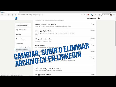 Edit, upload, or delete your resume on LinkedIn