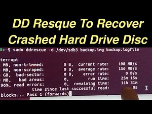 DDRescue to Recover Crashed Hard Disc Drive!