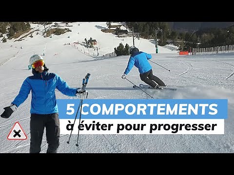 Ski - 5 comportements à éviter pour progresser (façon Labo du skieur)
