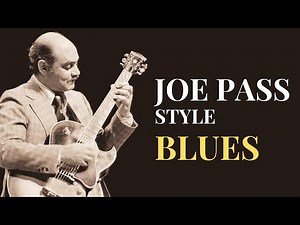 STEP-BY-STEP Jazz Guitar Tutorial: JOE PASS Style Walking Chords and Bass